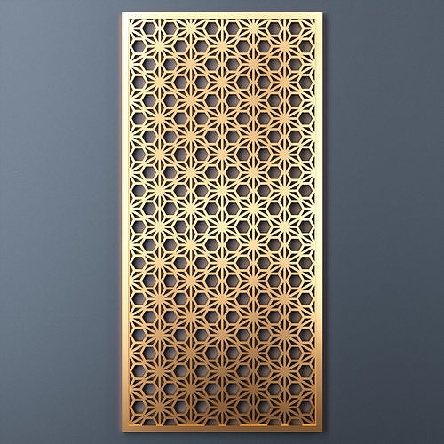 Decorative panel 216 3D model