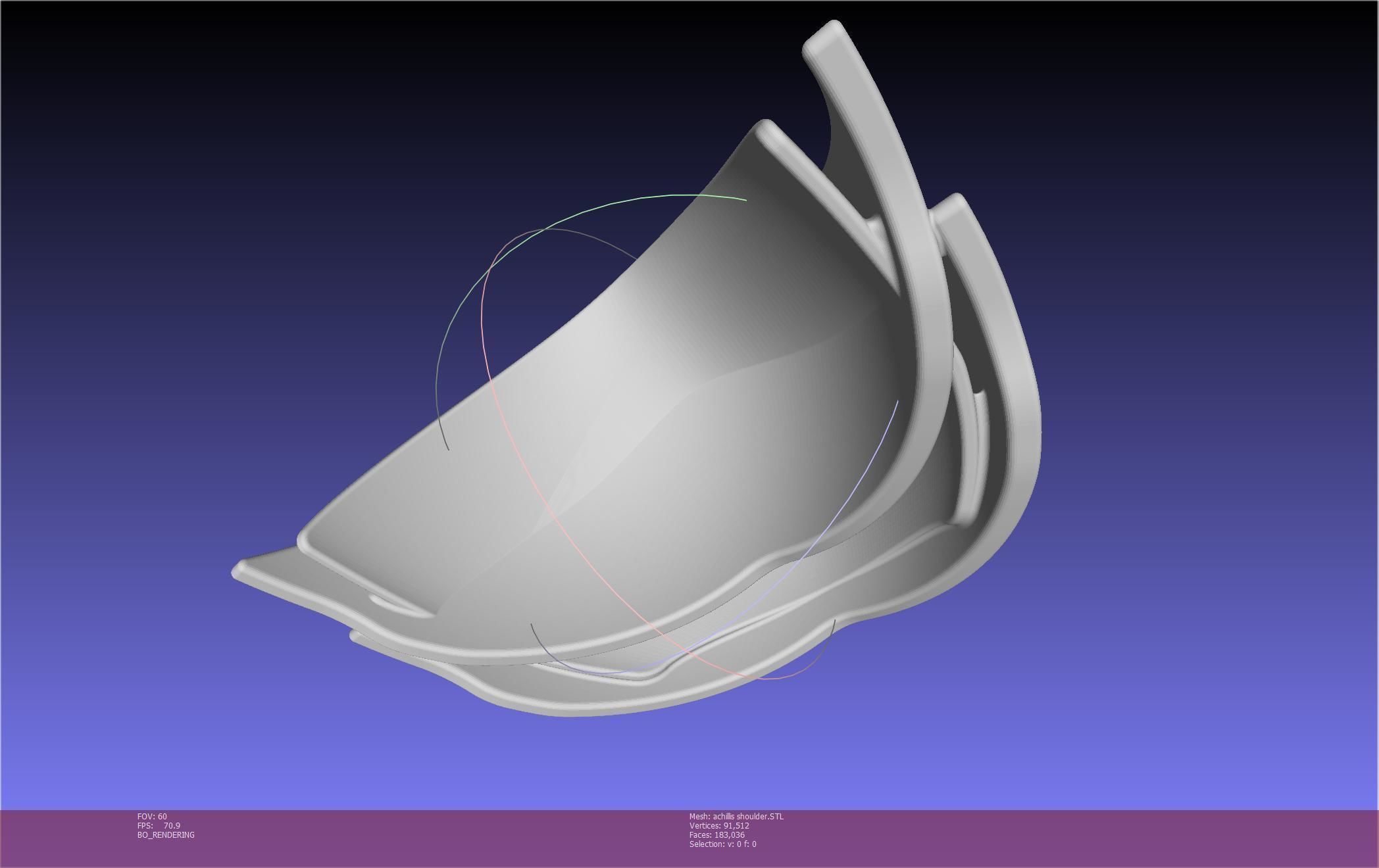 Fate Achillis Armorset 3D print model_37