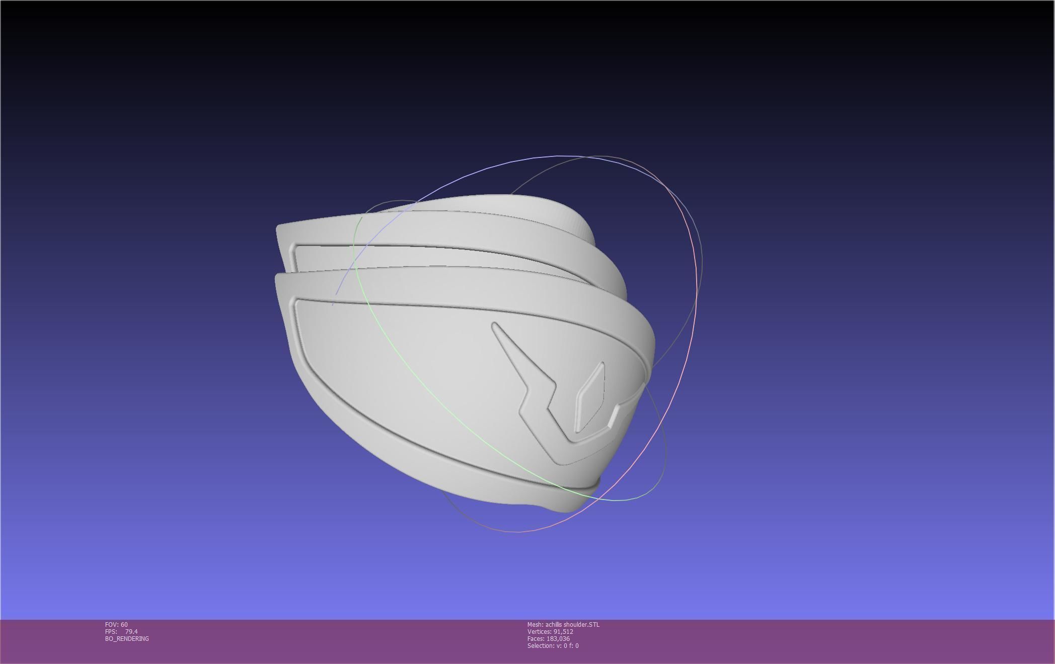 Fate Achillis Armorset 3D print model_46