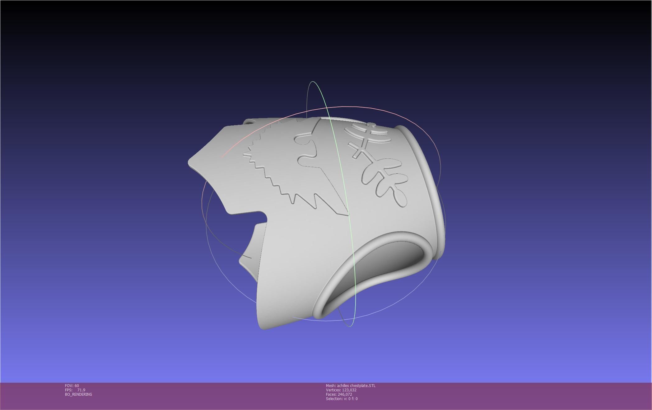 Fate Achillis Armorset 3D print model_93