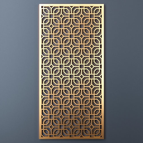 Decorative panel 218 3D model