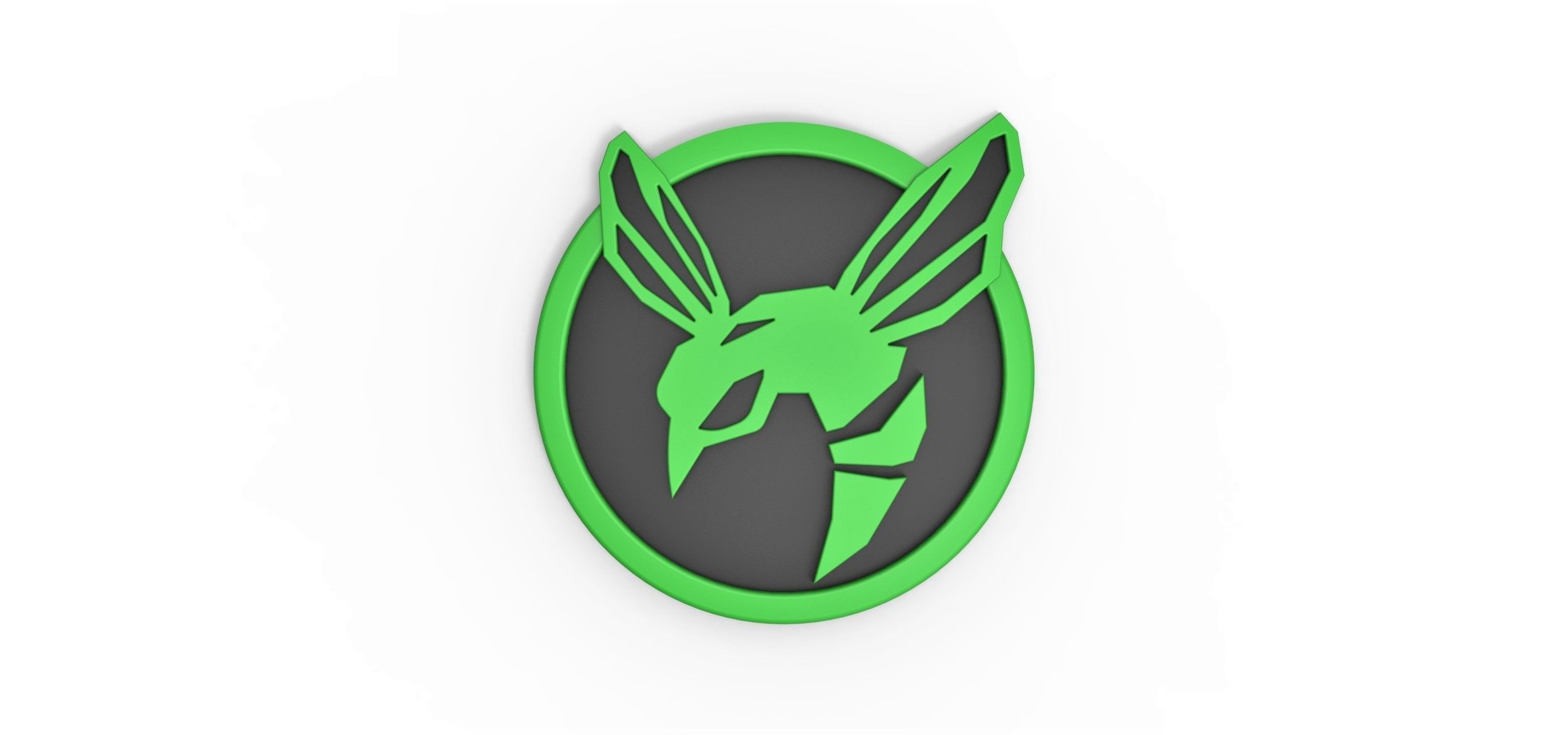Cosplay 3D printable Green Hornet emblem 3D model 3D printable | CGTrader