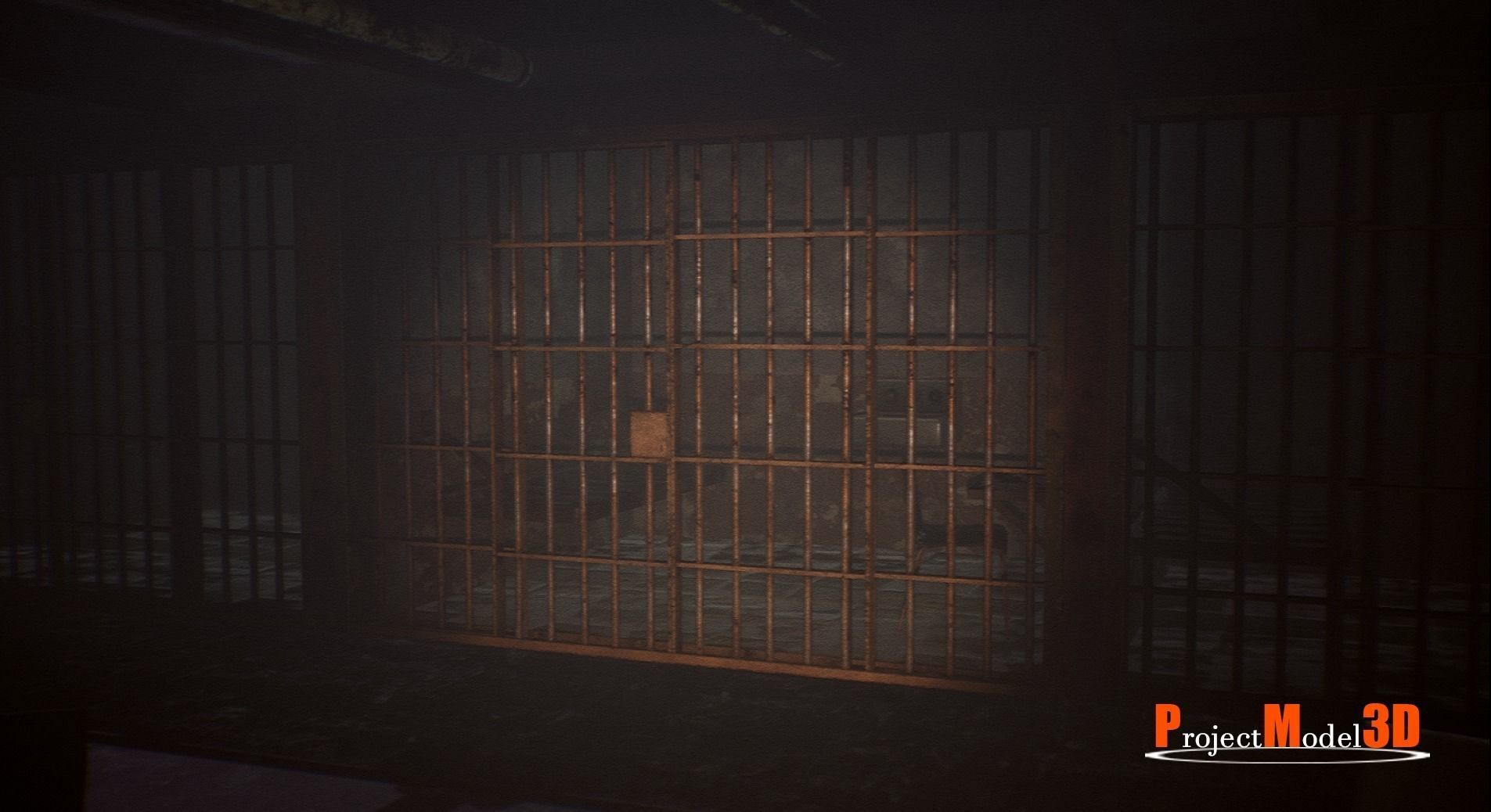 UE4 Prison Package V1- v002 Low-poly 3D model_27