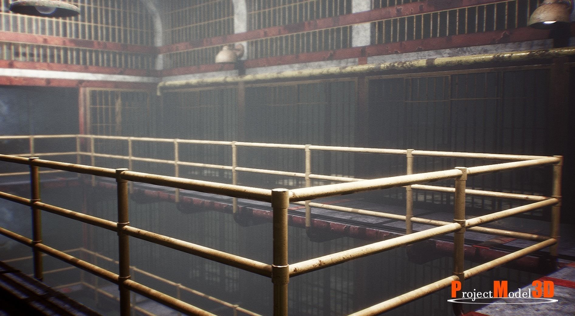 UE4 Prison Package V1- v002 Low-poly 3D model_20