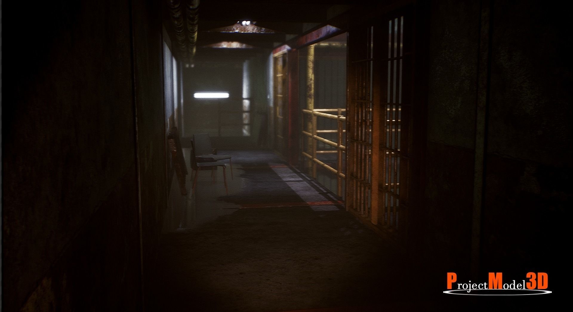 UE4 Prison Package V1- v002 Low-poly 3D model_31