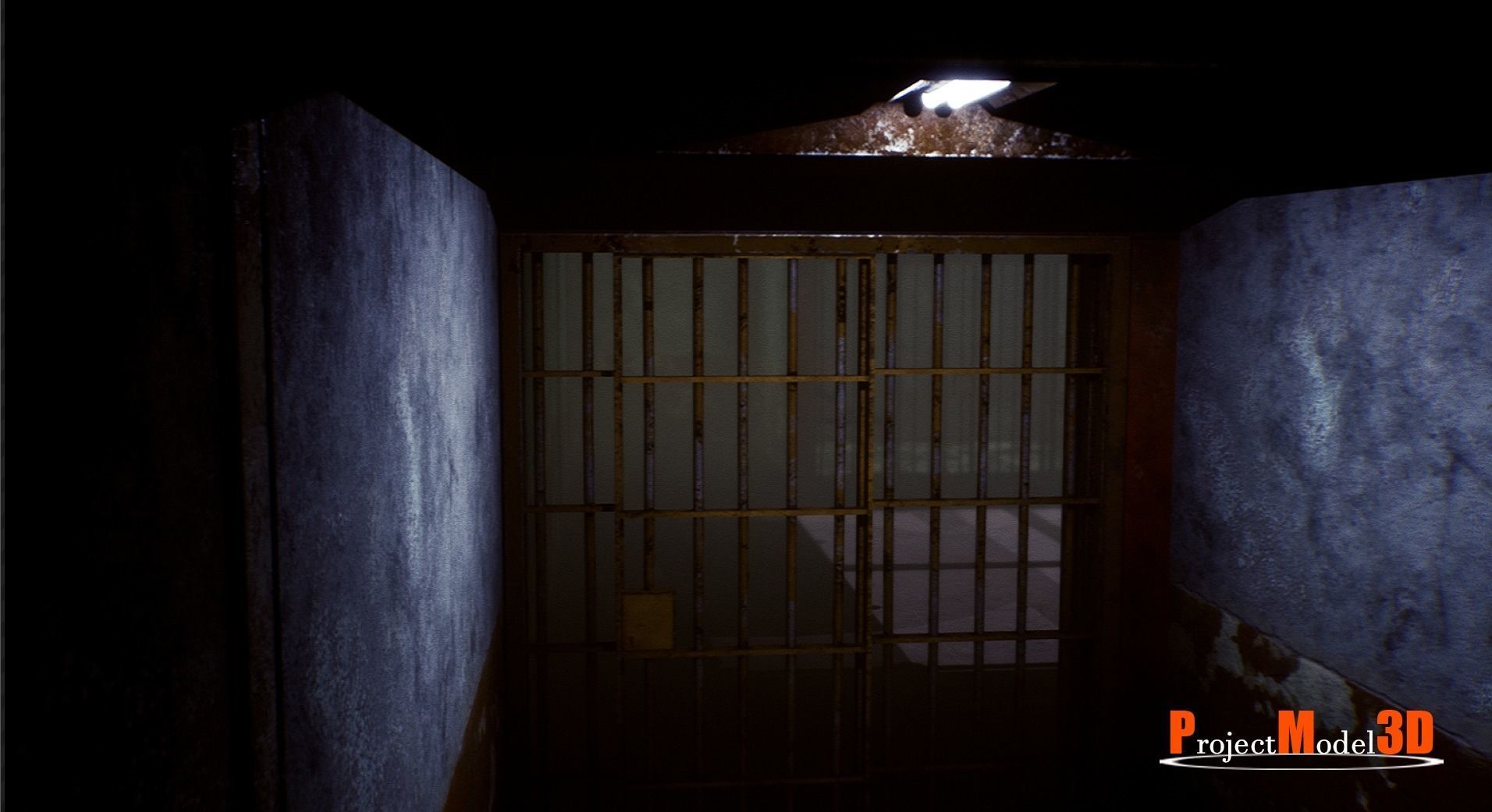 UE4 Prison Package V1- v002 Low-poly 3D model_26