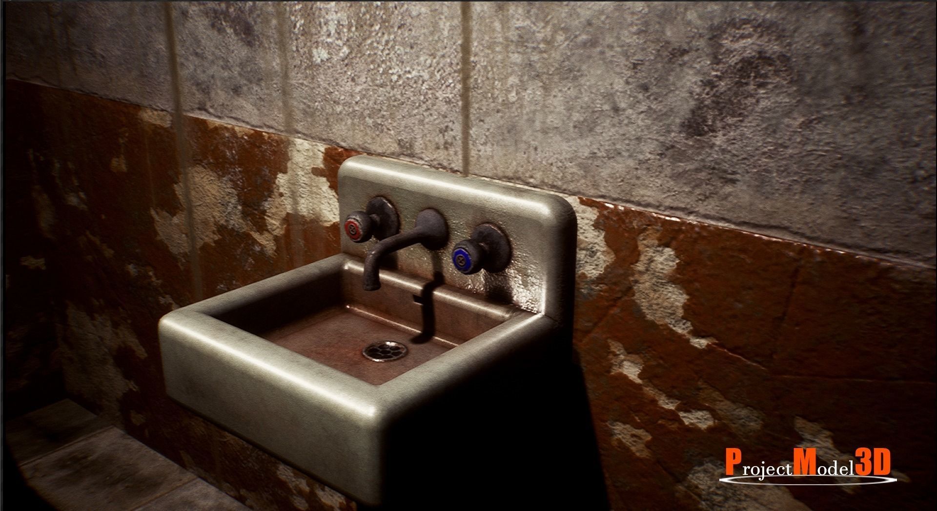 UE4 Prison Package V1- v002 Low-poly 3D model_15