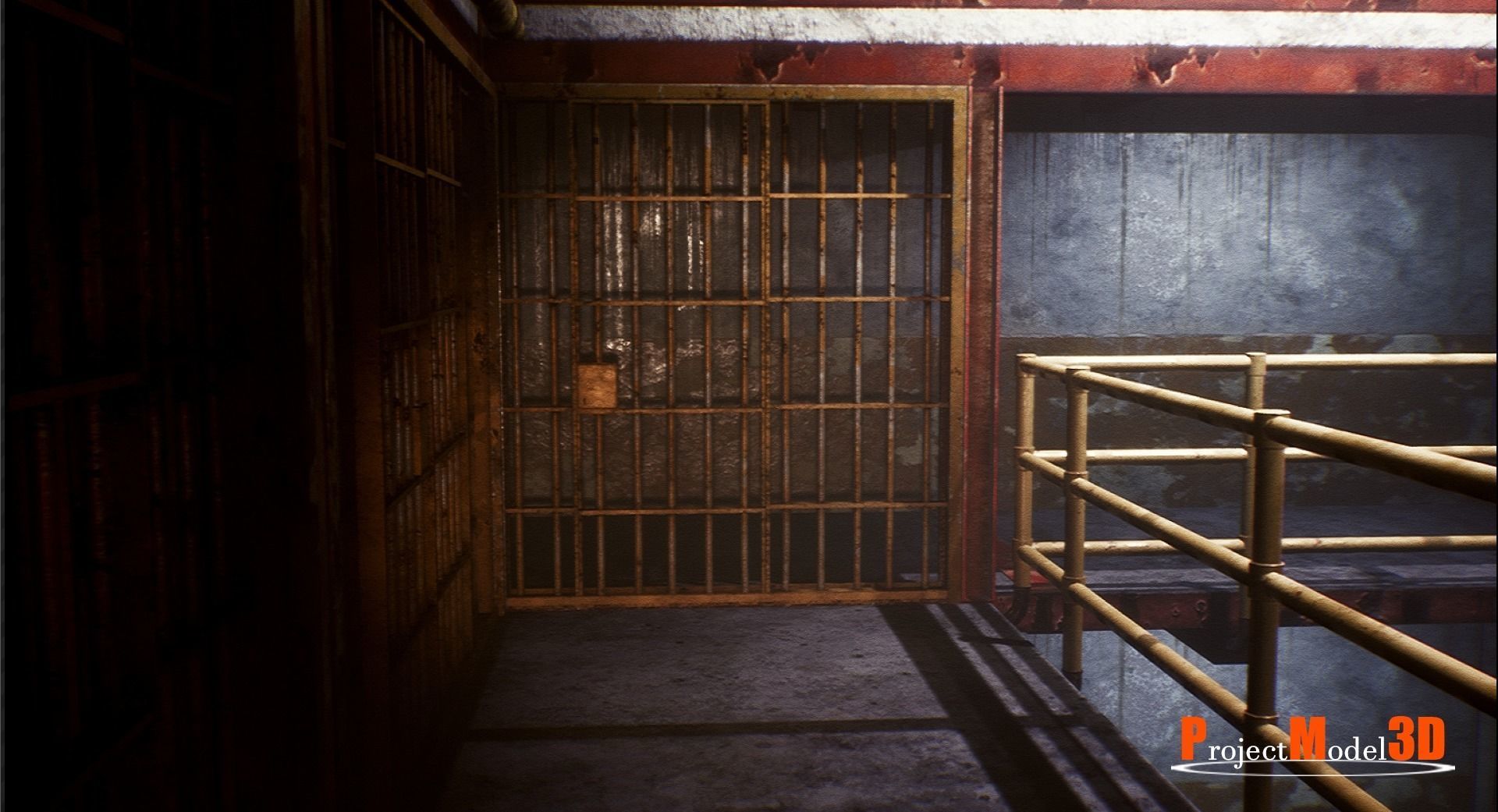 UE4 Prison Package V1- v002 Low-poly 3D model_21