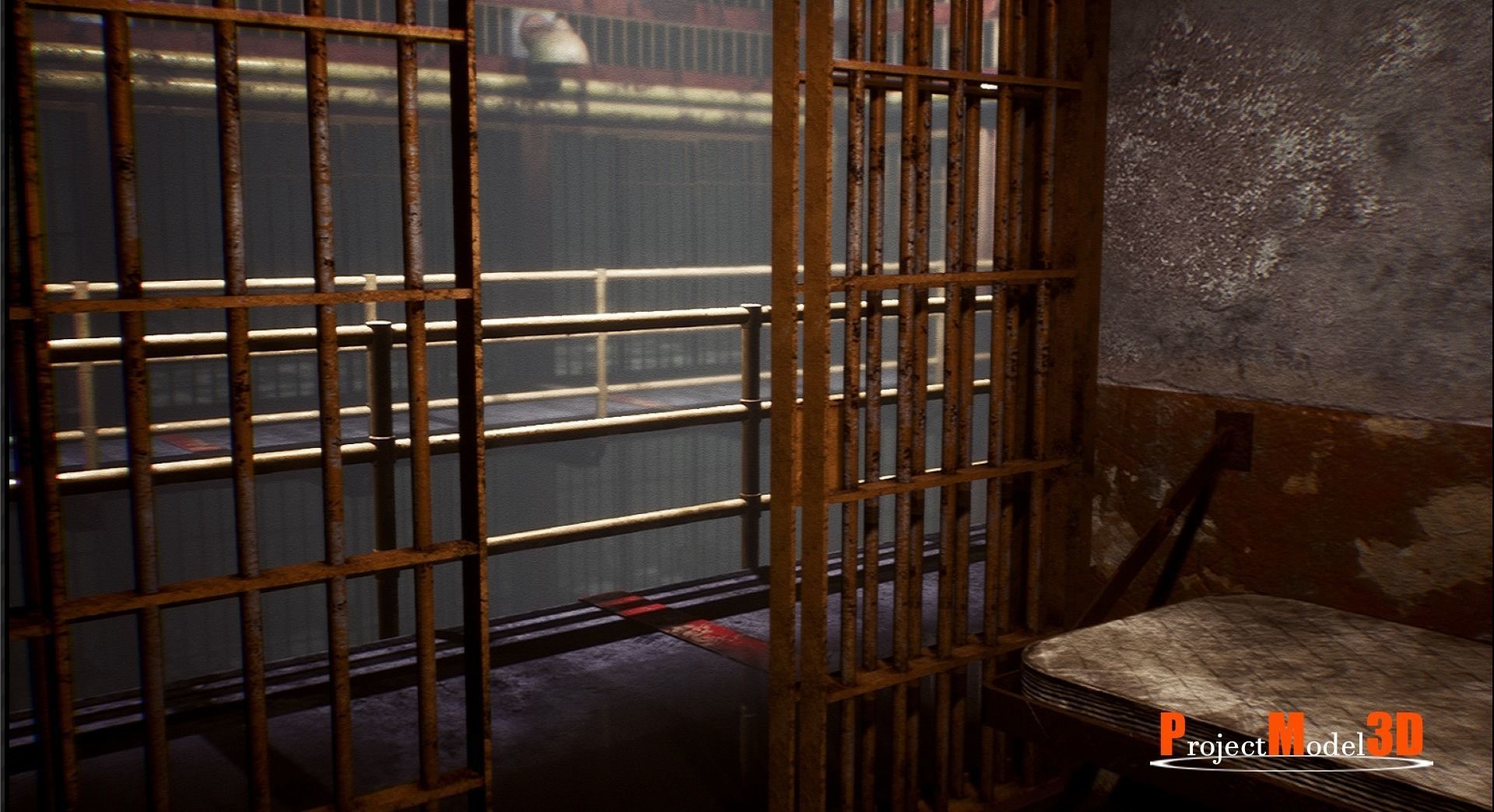 UE4 Prison Package V1- v002 Low-poly 3D model_18