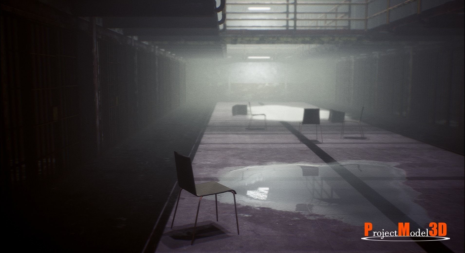 UE4 Prison Package V1- v002 Low-poly 3D model_17