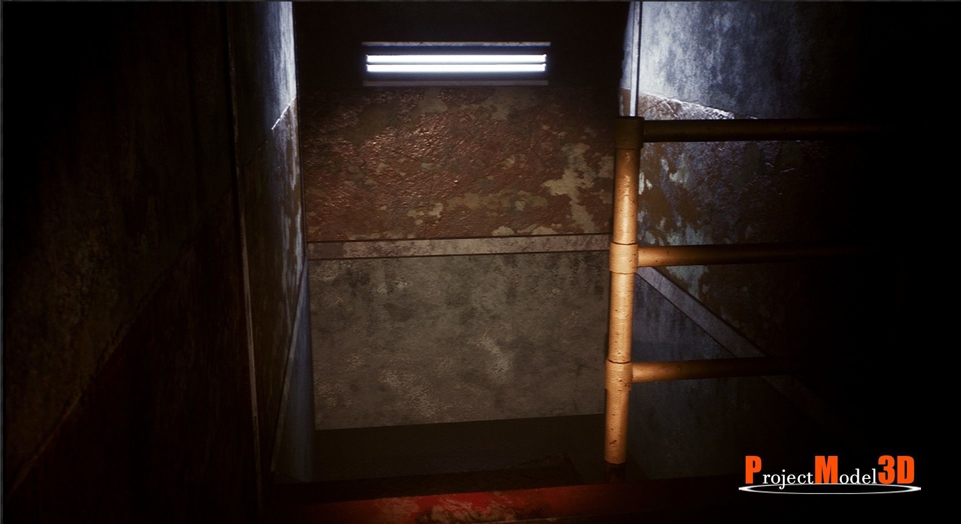 UE4 Prison Package V1- v002 Low-poly 3D model_10