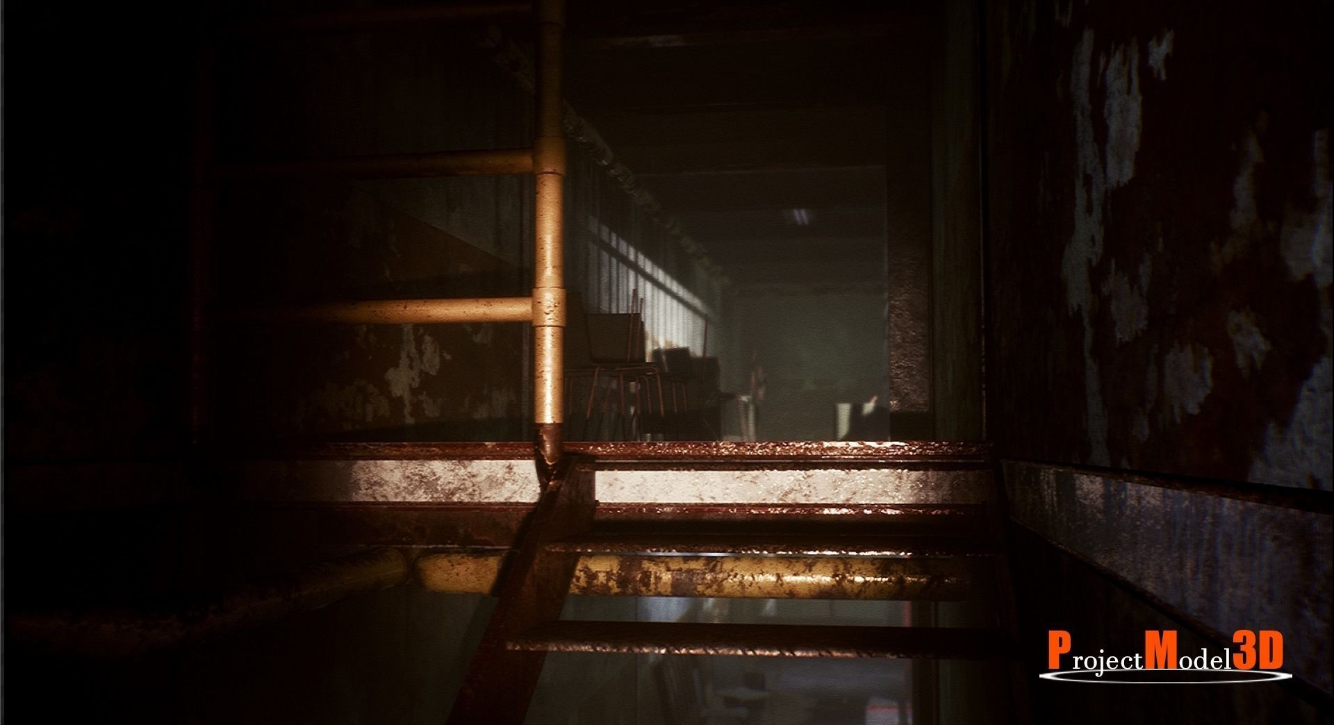 UE4 Prison Package V1- v002 Low-poly 3D model_22