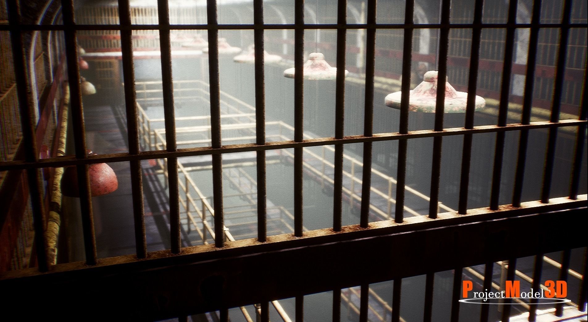 UE4 Prison Package V1- v002 Low-poly 3D model_25