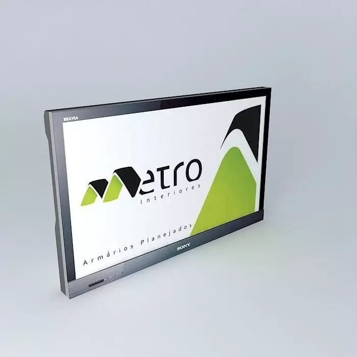 TV Metro interiores Free 3D model_0