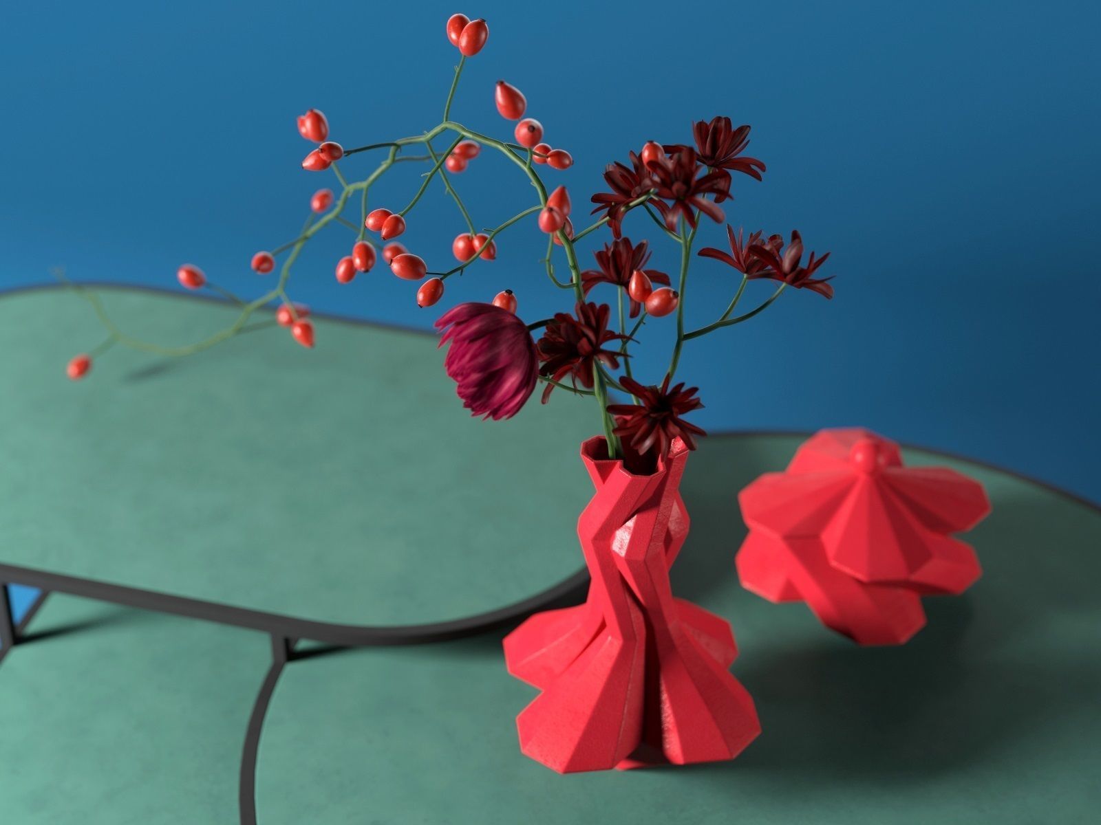 Orbit Coffee Table 3D model_1