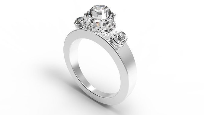 Ring 14 mm size 3D print model