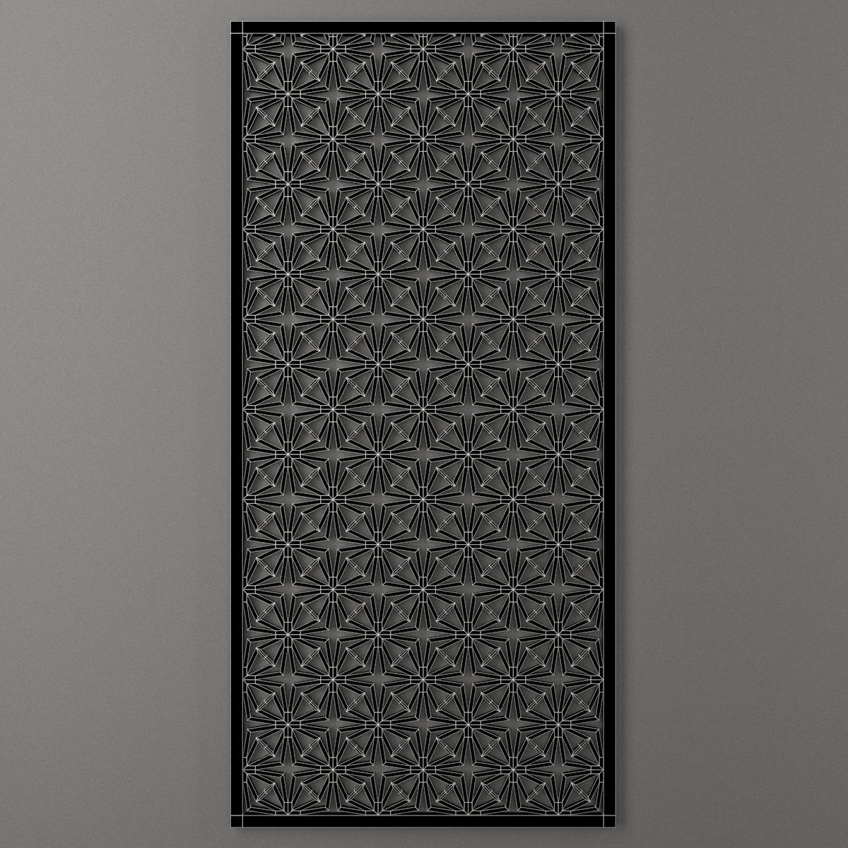 Decorative panel 219 3D model_5