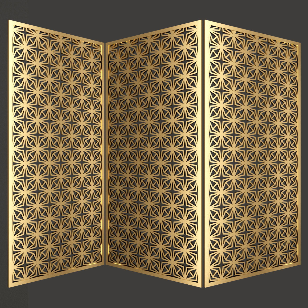 Decorative panel 219 3D model_3