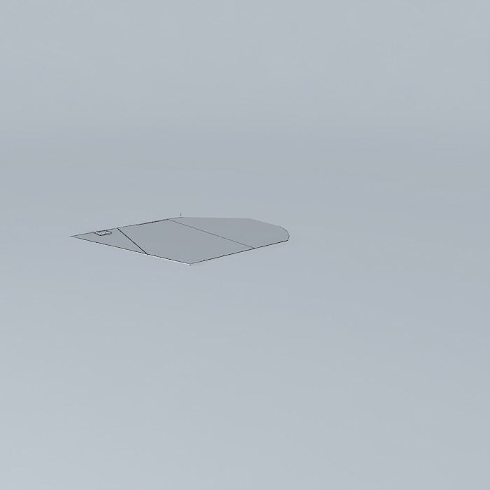 Concrete FOUNDATION for house Free 3D model_4