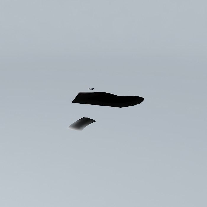 Concrete FOUNDATION for house Free 3D model_1