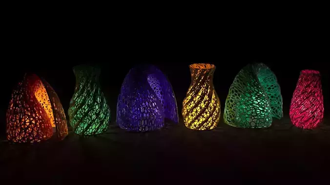 Beautiful vase decor 3D print model