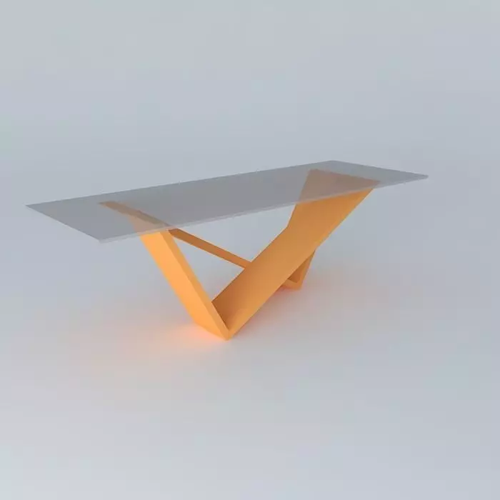 Table v Free 3D model_0
