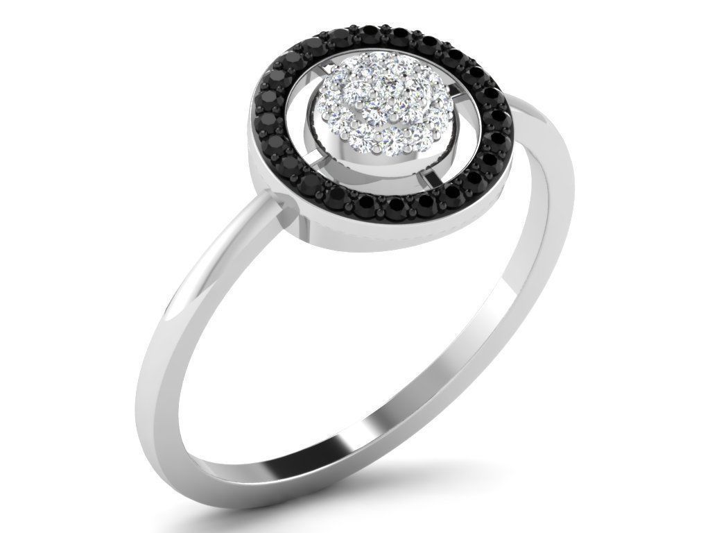 600 Women Ring Bulk Collection 3dm 1 render  3D print model_53