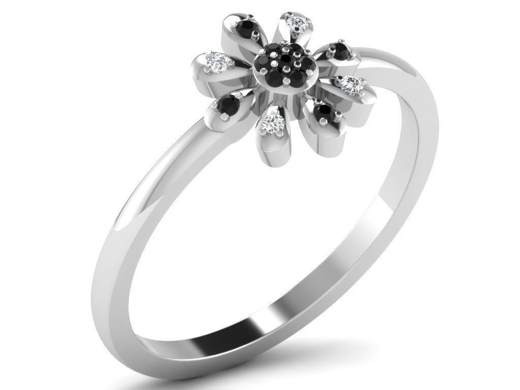 600 Women Ring Bulk Collection 3dm 1 render  3D print model_19