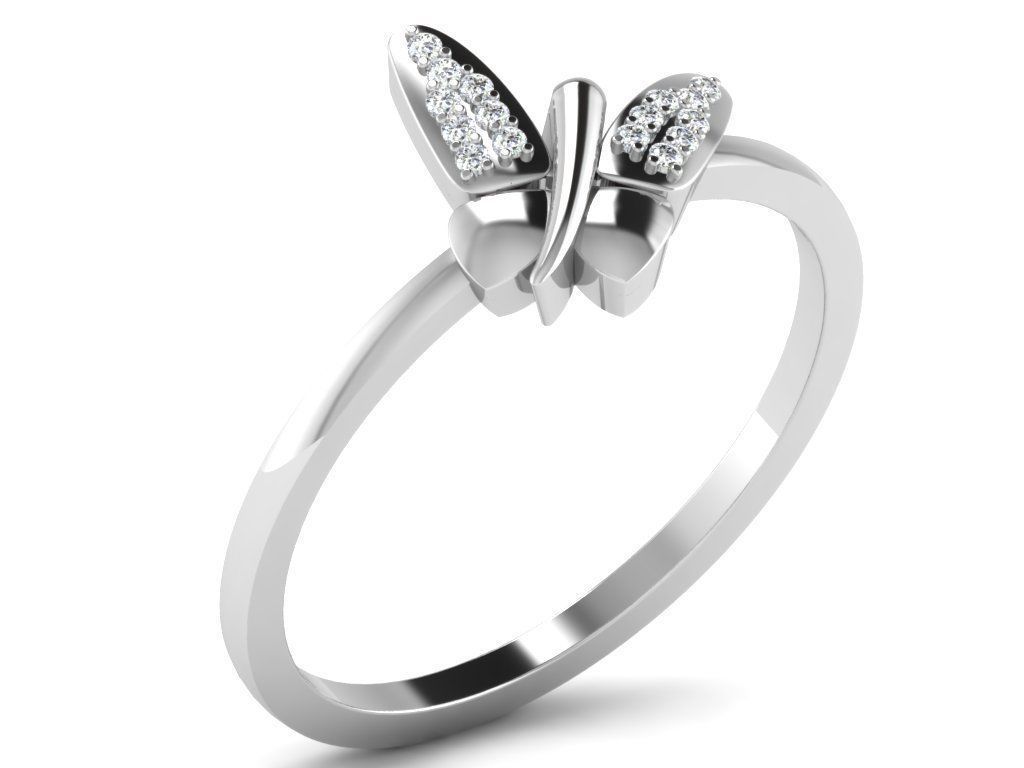 600 Women Ring Bulk Collection 3dm 1 render  3D print model_33