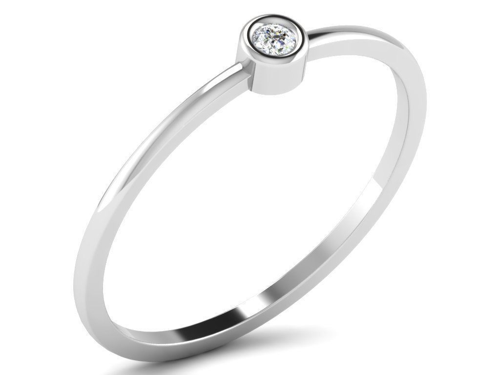 600 Women Ring Bulk Collection 3dm 1 render  3D print model_34