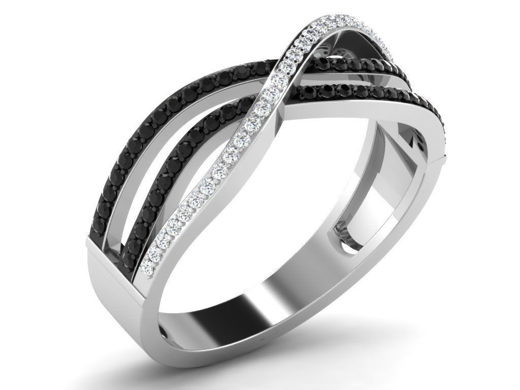 600 Women Ring Bulk Collection 3dm 1 render  3D print model_148