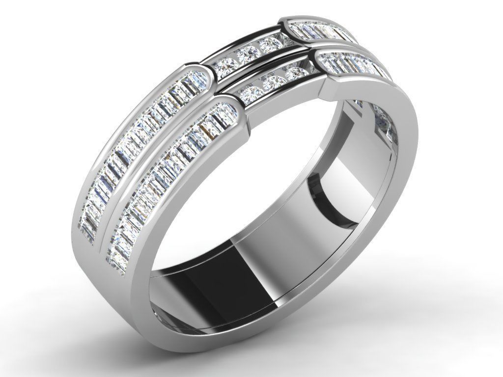 600 Women Ring Bulk Collection 3dm 1 render  3D print model_80