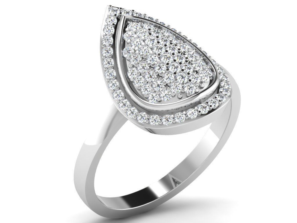 600 Women Ring Bulk Collection 3dm 1 render  3D print model_104