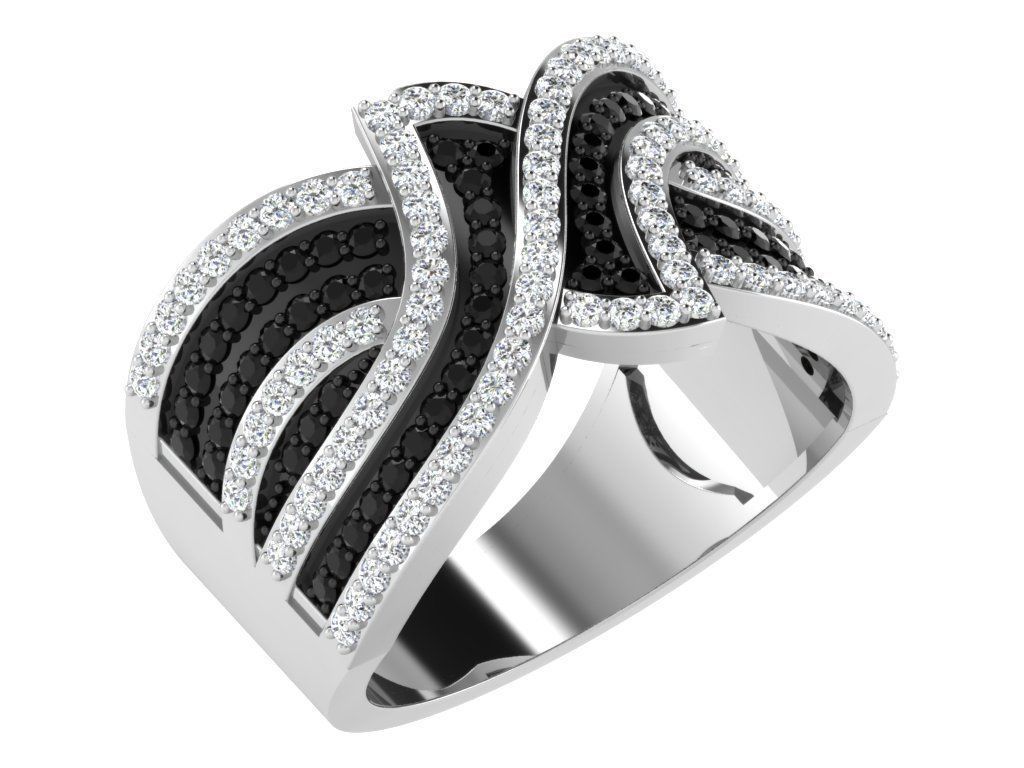 600 Women Ring Bulk Collection 3dm 1 render  3D print model_99