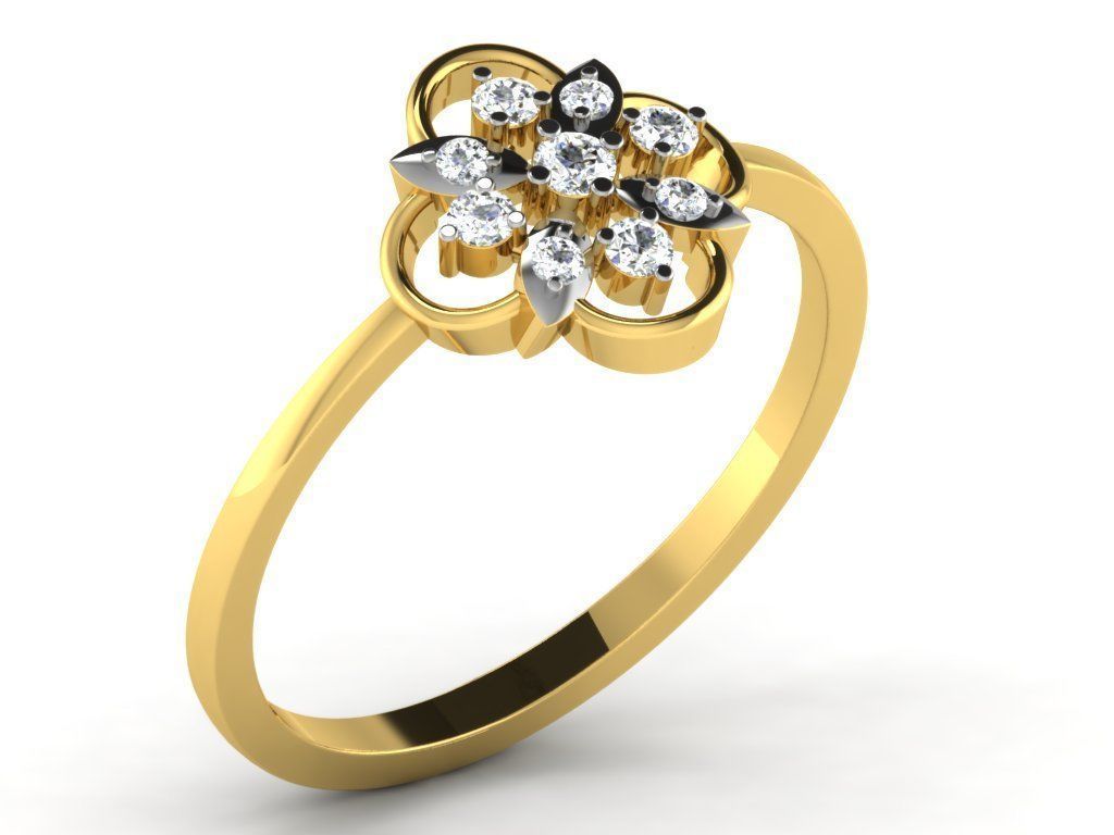 600 Women Ring Bulk Collection 3dm 1 render  3D print model_48