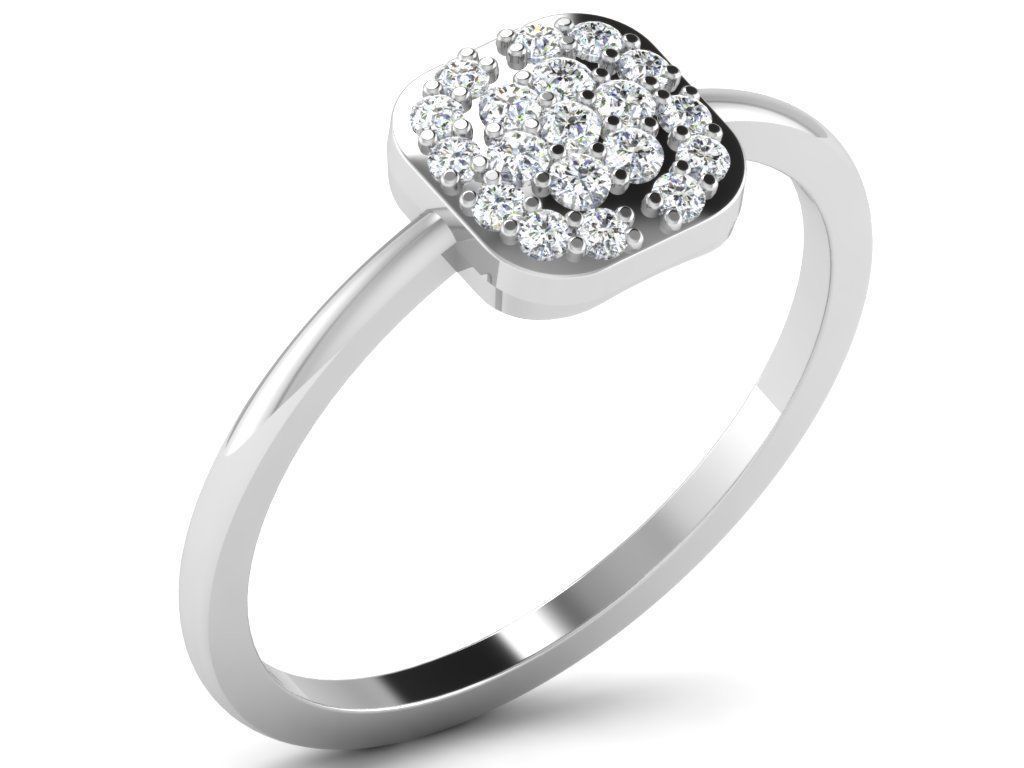 600 Women Ring Bulk Collection 3dm 1 render  3D print model_66