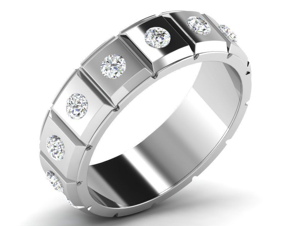 600 Women Ring Bulk Collection 3dm 1 render  3D print model_113
