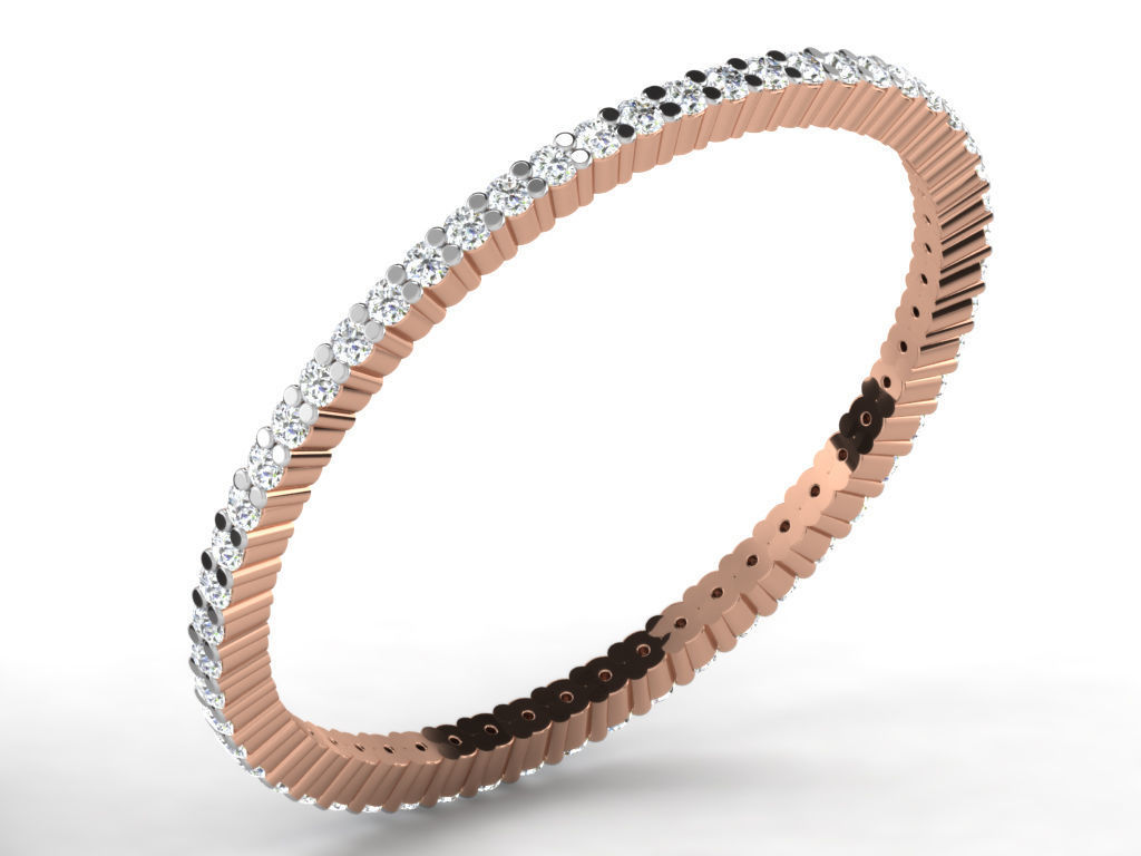 600 Women Ring Bulk Collection 3dm 1 render  3D print model_10