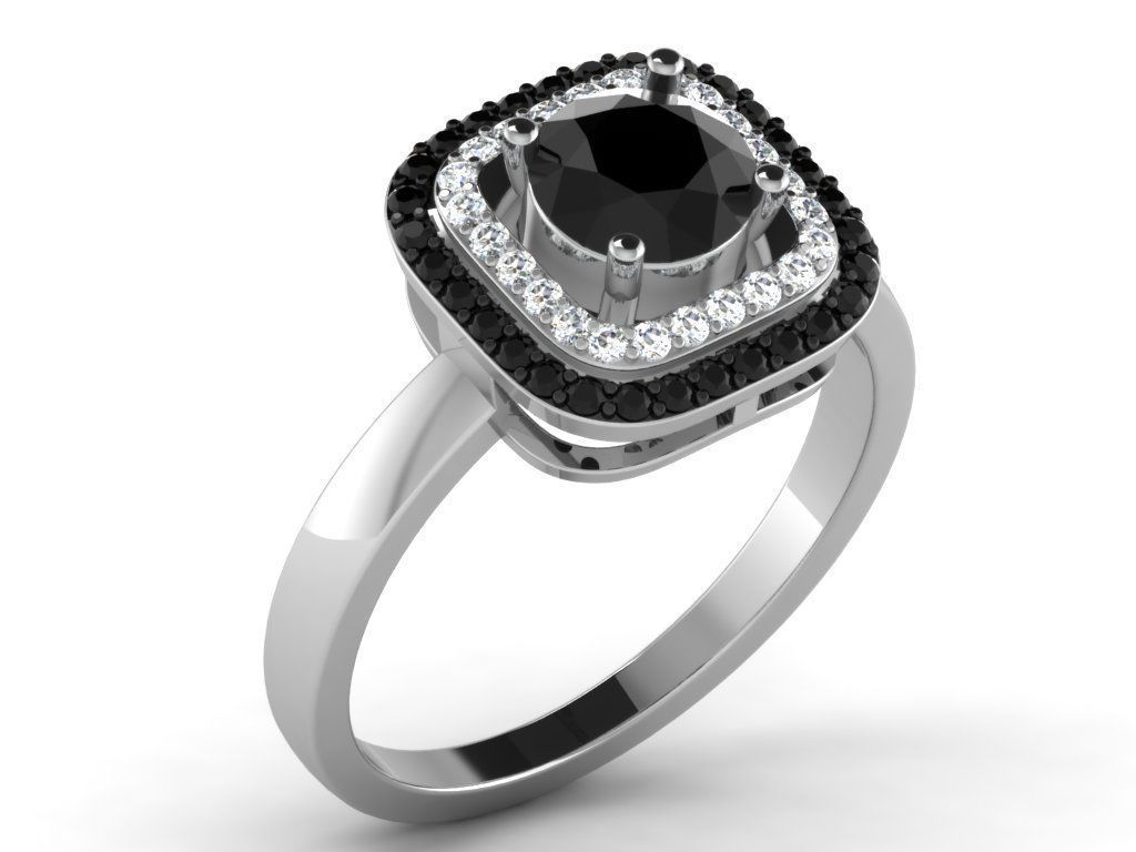 600 Women Ring Bulk Collection 3dm 1 render  3D print model_134