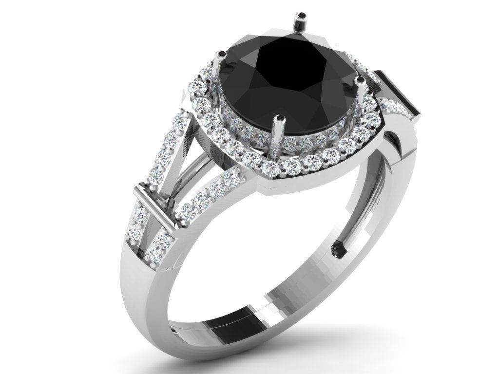600 Women Ring Bulk Collection 3dm 1 render  3D print model_91