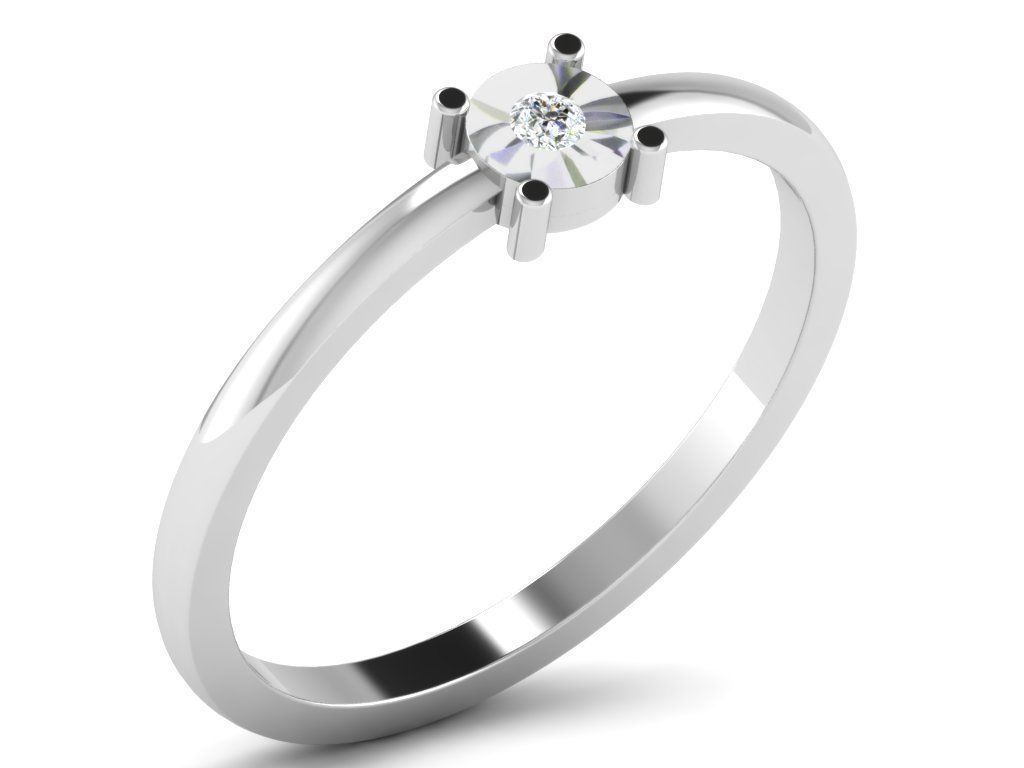 600 Women Ring Bulk Collection 3dm 1 render  3D print model_16