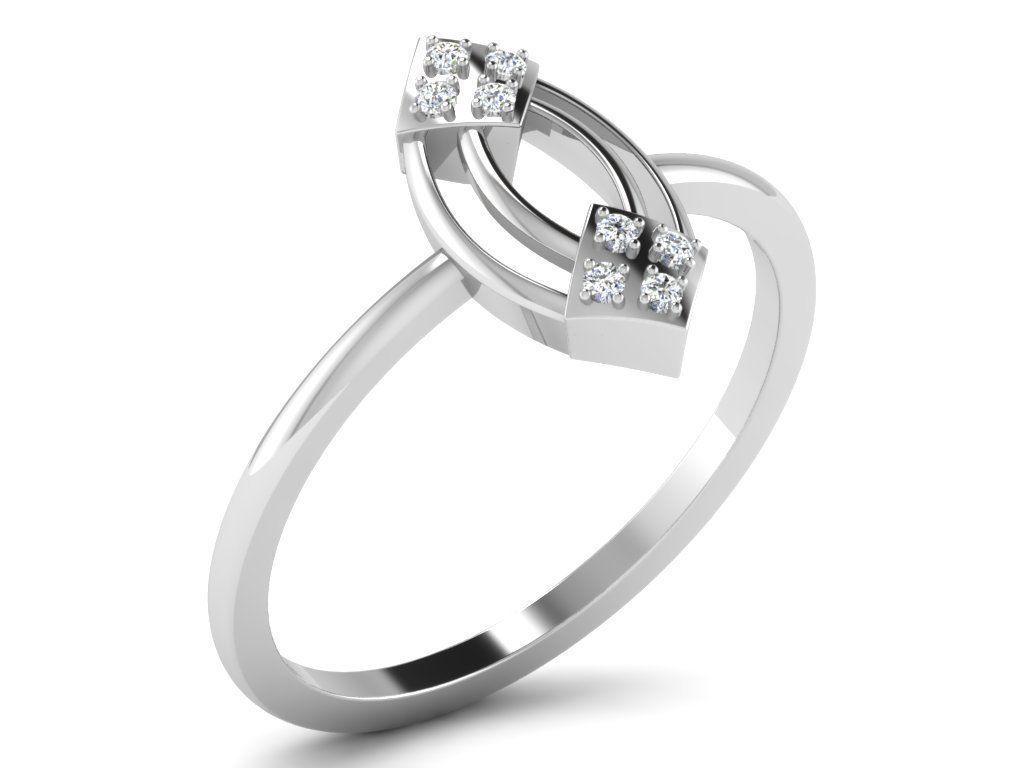 600 Women Ring Bulk Collection 3dm 1 render  3D print model_63