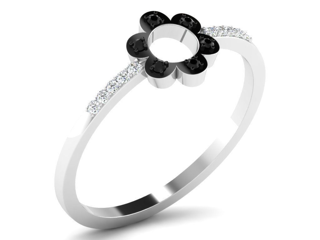 600 Women Ring Bulk Collection 3dm 1 render  3D print model_55