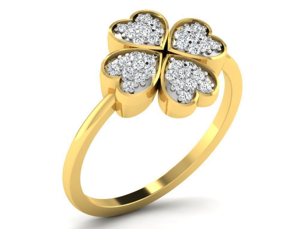 600 Women Ring Bulk Collection 3dm 1 render  3D print model_5