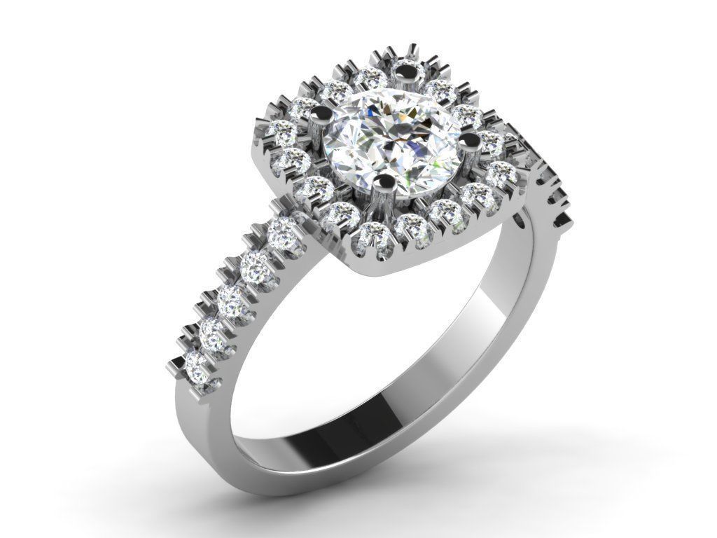 600 Women Ring Bulk Collection 3dm 1 render  3D print model_126