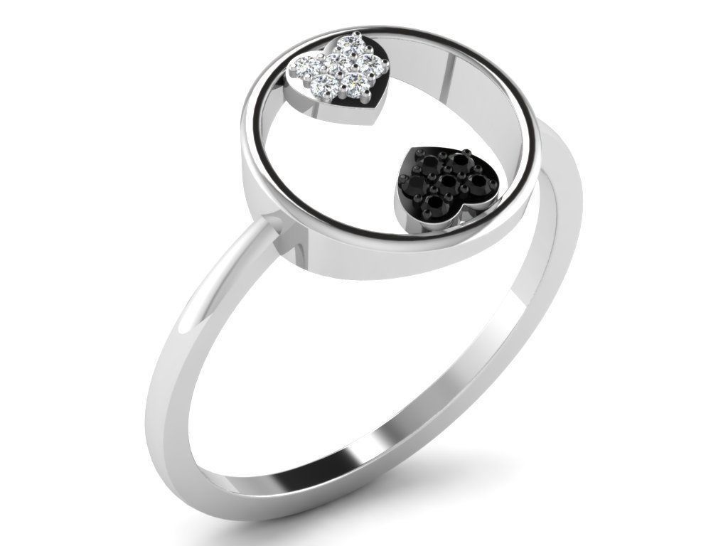 600 Women Ring Bulk Collection 3dm 1 render  3D print model_51