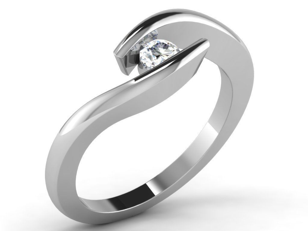 600 Women Ring Bulk Collection 3dm 1 render  3D print model_92
