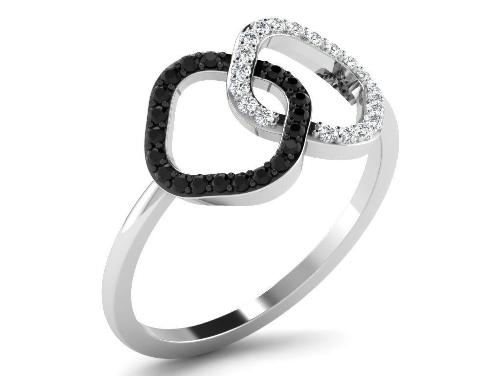 600 Women Ring Bulk Collection 3dm 1 render  3D print model_52
