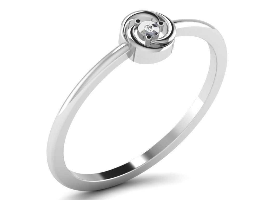 600 Women Ring Bulk Collection 3dm 1 render  3D print model_32