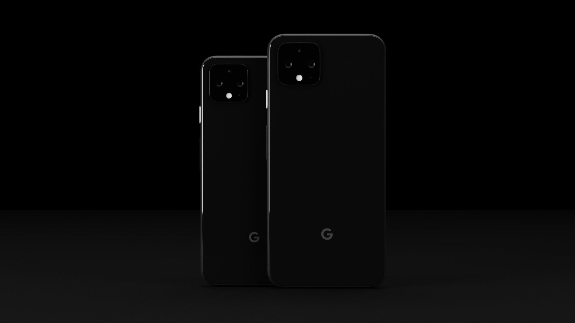 Google Pixel 4 and 4 XL In All Official Colors Bundle Low-poly 3D model_3